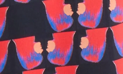 Akris Punto Alice Graphic-print Silk Blouse In Multi