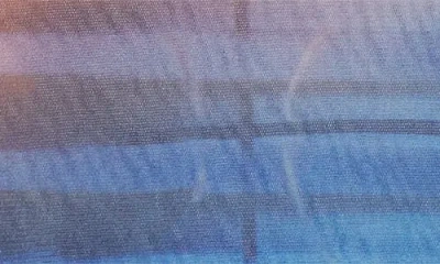 Jean Paul Gaultier Air Print Mesh Baby Tee In Multi