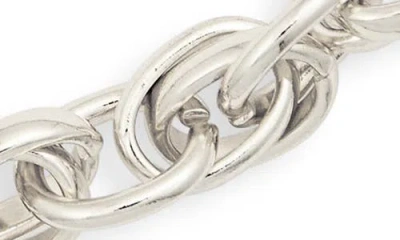 Nordstrom Interlocking Chunky Chain Necklace In Metallic