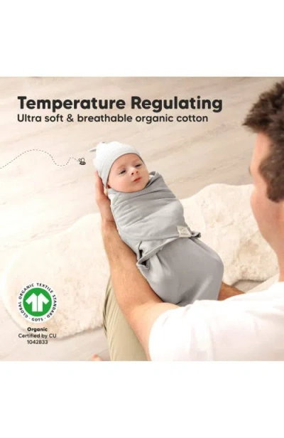 Keababies 3-pack Soothe Swaddle Wraps With Knot Hats In Multi