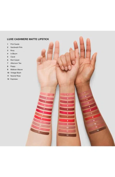 Bobbi Brown Luxe Cashmere Matte Lipstick In Red