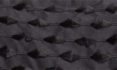 Cecilie Bahnsen Oberra Fiamma Fil Coup Dress In Black