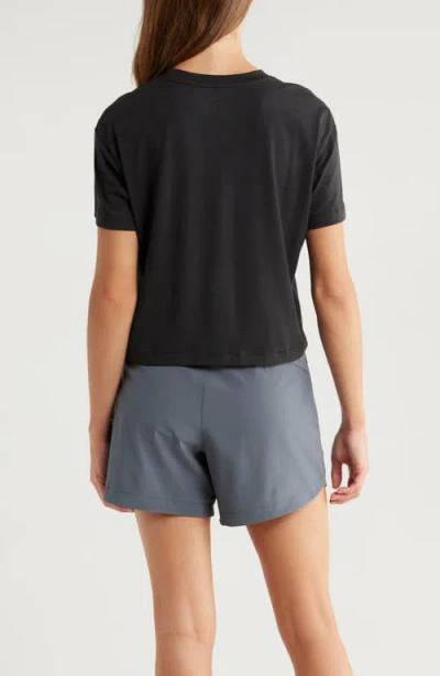 Free Fly Current Boxy T-shirt In Black