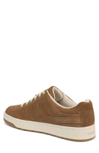 Vince Wilder Court Suede Sneaker In Brown