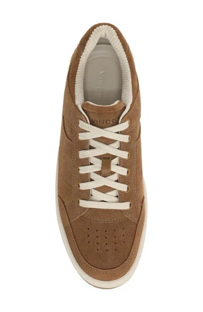 Vince Wilder Court Suede Sneaker In Brown