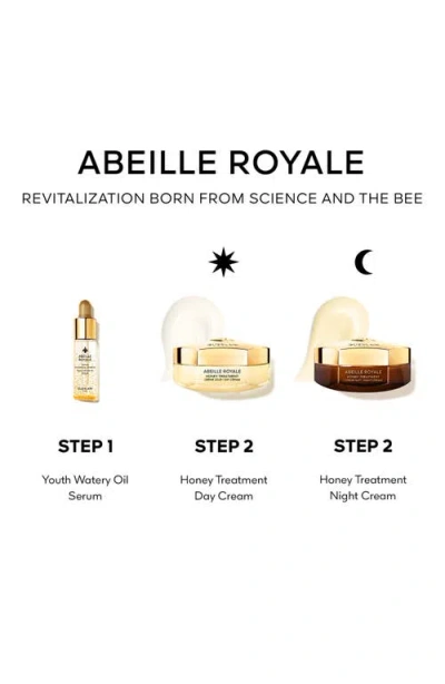 Guerlain Abeille Royale Age-defying Ritual Honey Treatment Night Cream 3-piece Set In Transparent