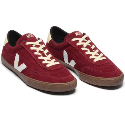 Veja Paneka Suede Sneakers Grenat Sun Bark In Multi