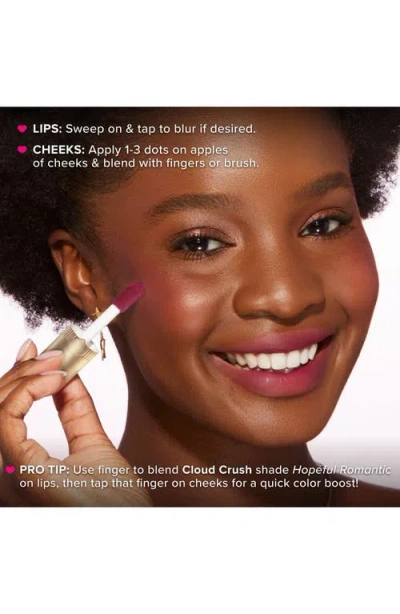 Too Faced Cloud Crush Whipped Lip & Cheek Blush Hopeful Romantic 0.15 Oz/4.3 G
