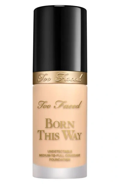 Too Faced Born This Way Foundation In White
