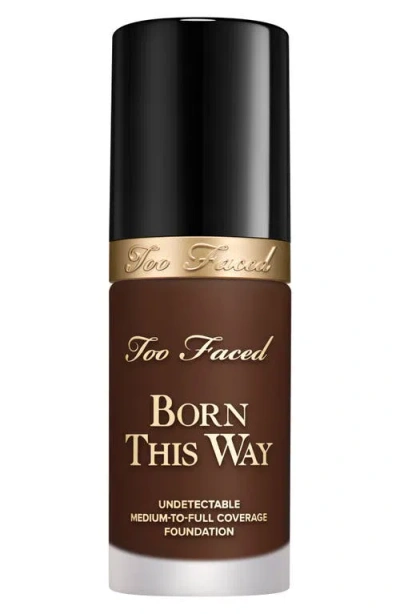 Too Faced Born This Way Foundation In Brown