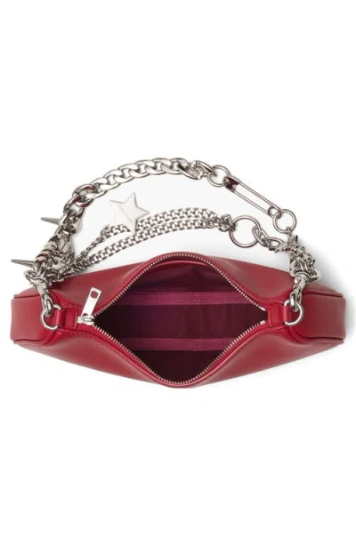 Marc Jacobs The Star Charm Leather Shoulder Bag In Red