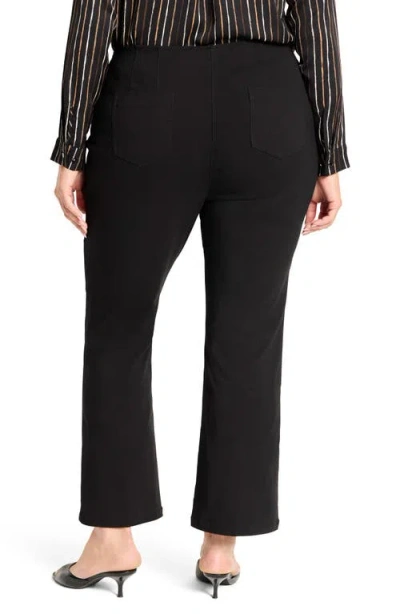 Nic + Zoe Nic+zoe Wonderstretch Berkeley Bootcut Pants In Black