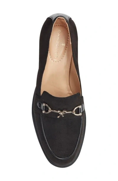 Bandolino Women's Rummie Bit Block Heel Loafers In Black