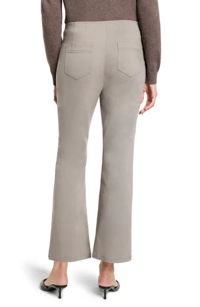 Nic + Zoe Nic+zoe Berkeley Wonderstretch Ankle Bootcut Pants In Gray