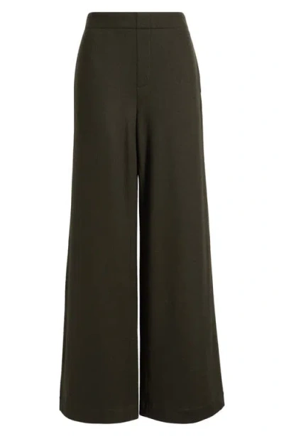 Rag & Bone Melanie Japanese Wool Wide Leg Pants In Black
