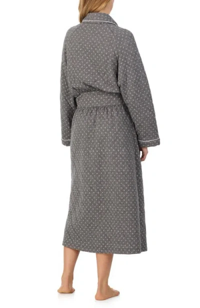 Eileen West Quilted Ballet Robe In Gray