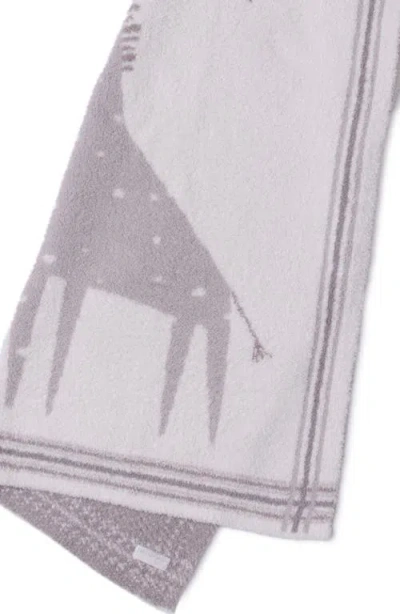 Barefoot Dreams Unisex Cozychic Giraffe Stroller Blanket In Neutral