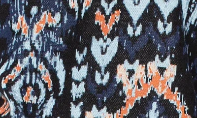 Liverpool Los Angeles Women's Printed Long-sleeve Crewneck Sweater In Multi