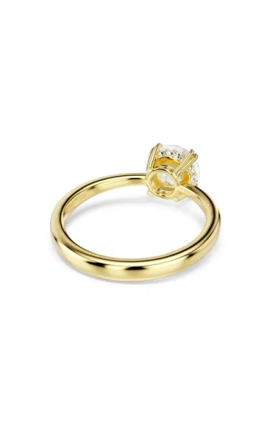 Swarovski Stilla Attract Cocktail Gold-tone Plated Ring