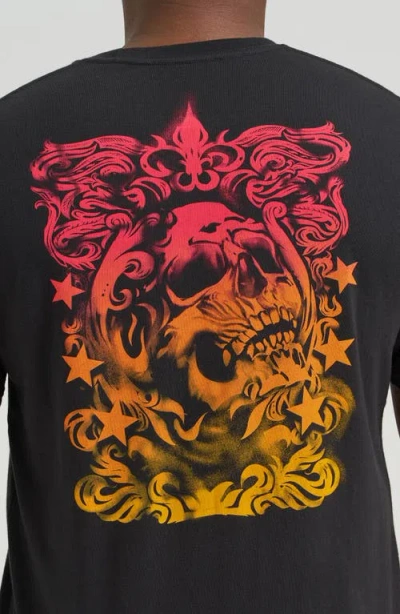 Lee Logo Graphic T-shirt In Black