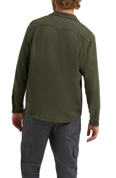 Lee Cotton Button-up Overshirt In Blue