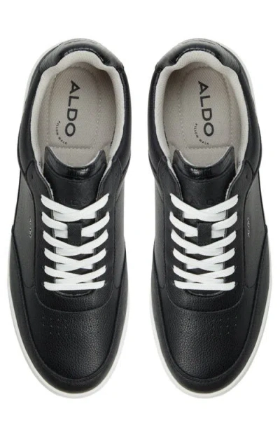 Aldo Maxi Low Top Sneaker In Black