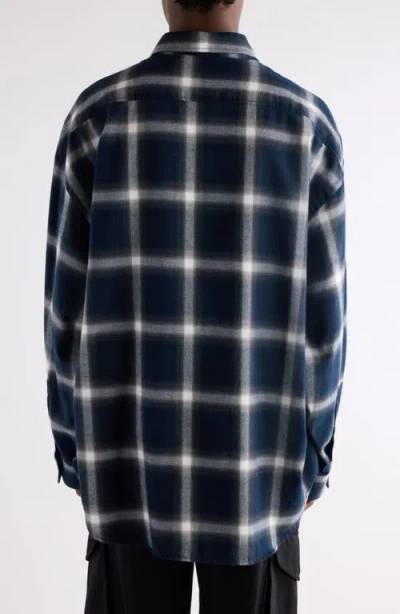 Acne Studios Checked Pattern Button-down Shirt In Multi