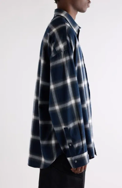 Acne Studios Checked Pattern Button-down Shirt In Multi