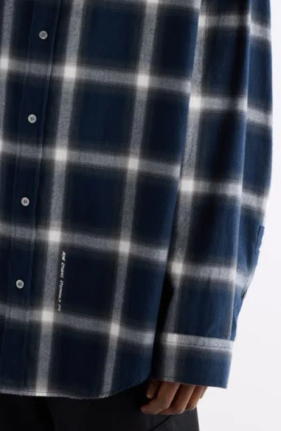 Acne Studios Checked Pattern Button-down Shirt In Multi