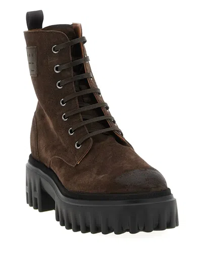 H700 系带厚底靴