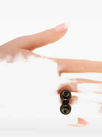 Pre-owned Swatch Vintage 双球状戒指（典藏款） In Black