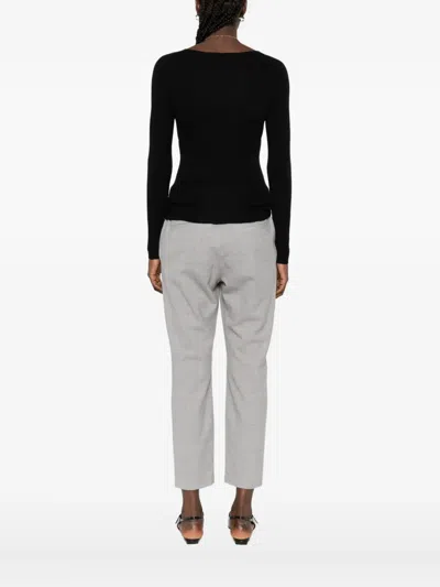 Bompard Crew-neck Sweater In Black
