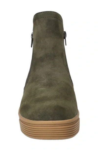 Bella Vita Women's Oaklee Ankle Boots In Green