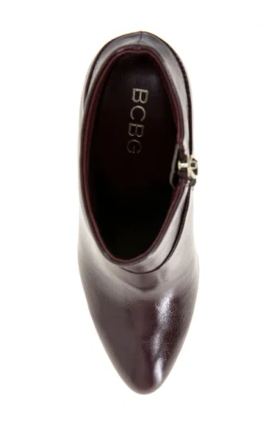Bcbg Riverlin Bootie In Burgundy