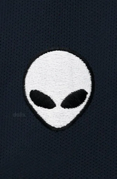 Dalix Mens Lil Alien Midweight Court Short In Blue