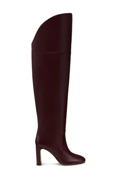 Stuart Weitzman Babette Boots In Purple