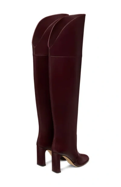 Stuart Weitzman Babette Boots In Purple