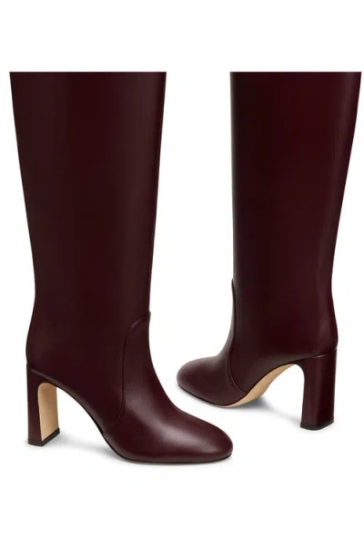 Stuart Weitzman Babette Boots In Purple