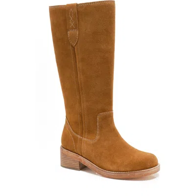 Free People Blaze Block Heel Boot In Brown