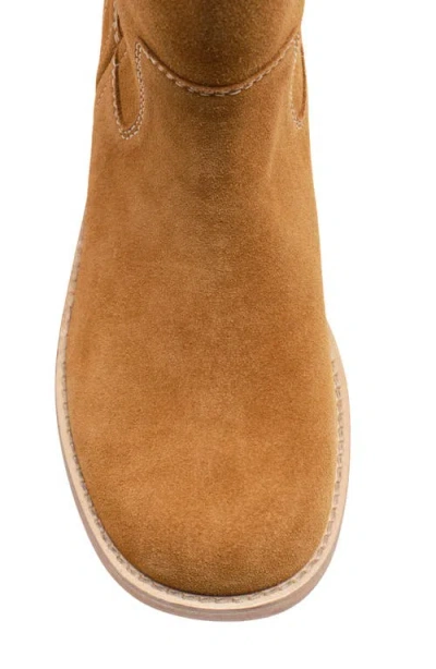 Free People Blaze Block Heel Boot In Brown