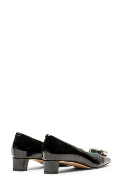 Frances Valentine Mary Square Toe Pump In Black