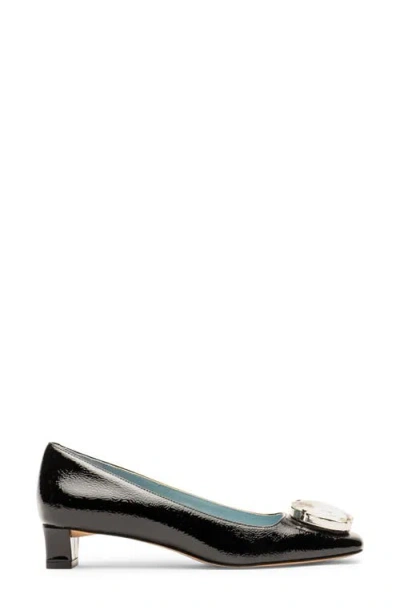 Frances Valentine Mary Square Toe Pump In Black