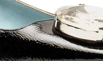 Frances Valentine Mary Square Toe Pump In Black