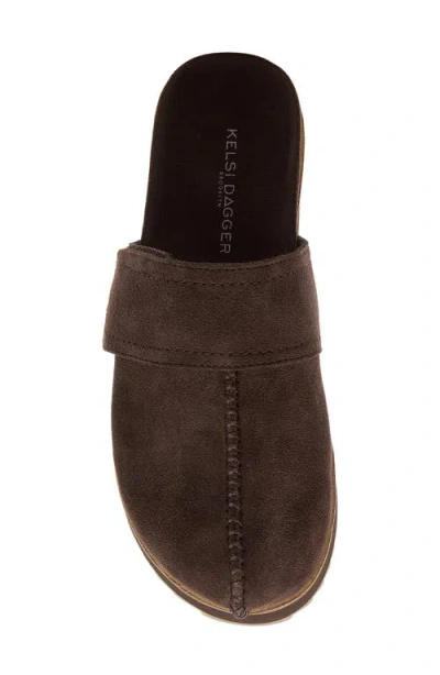 Kelsi Dagger Brooklyn Fig Platform Mules In Brown