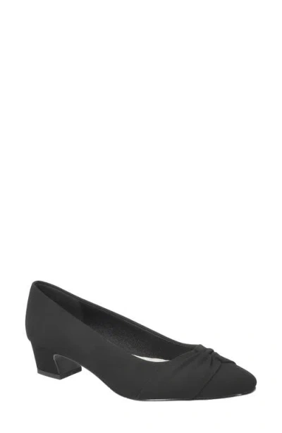 Easy Street Women's Lyanna Block-heel Slip-on Pumps In Black