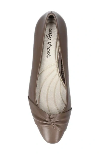 Easy Street Women's Lyanna Block-heel Slip-on Pumps In Brown