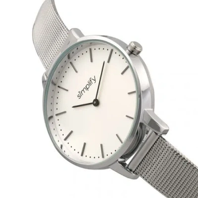 Simplify The 5800 Mesh Bracelet Watch In Metallic