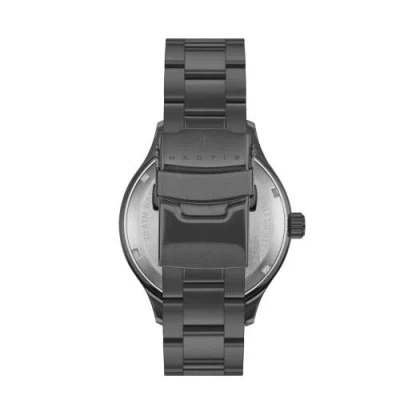 Nautis Deacon Bracelet Watch In Black