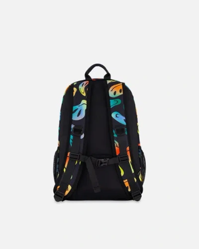 Deux Par Deux Kids Backpack In Multi