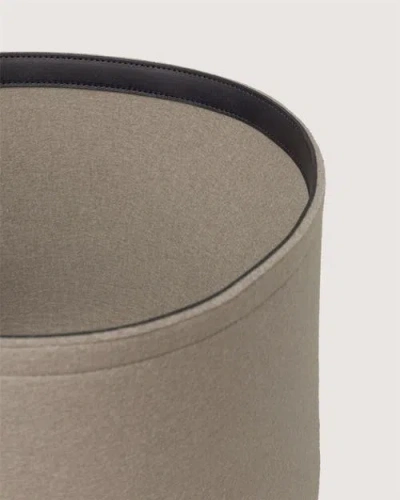 Graf & Lantz Graf Lantz Merino Wool Large Bin In Brown